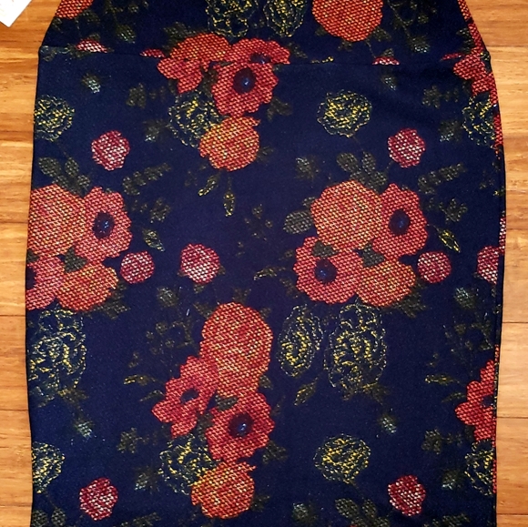 LuLaRoe Dresses & Skirts - Lularoe NwT Skirt Orange Print Straight XL LuLaRoe Dresses & Skirts - Lularoe NwT Skirt Orange Print Straight XL